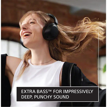 (Pre-Owned, Very Good) Sony WH-XB910N Extra BASS Noise Cancellation Headphones Wireless Bluetooth Over The Ear Headset with Mic, 30Hrs Battery Life (Black, Blue) (45 Days Warranty) (60 Days Warranty)