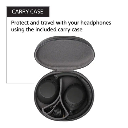 (Pre-Owned, Very Good) Sony WH-XB910N Extra BASS Noise Cancellation Headphones Wireless Bluetooth Over The Ear Headset with Mic, 30Hrs Battery Life (Black, Blue) (45 Days Warranty) (60 Days Warranty)