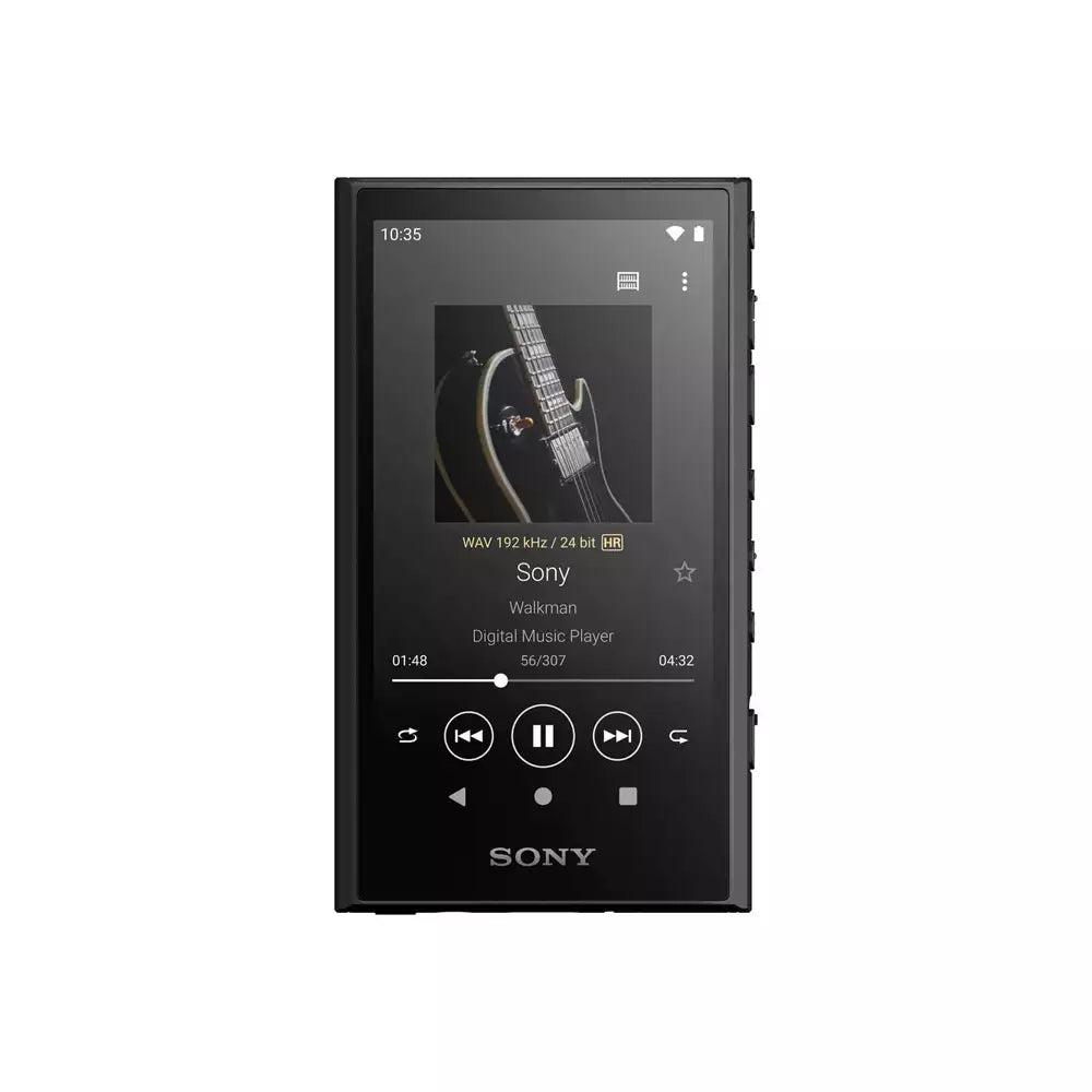 (Open Box Condition) Sony NW-A306 Walkman Hi-Res Portable Digital Music Player with Android 12.0, 3.6" Touch Screen, S-Master Hx, DSEE-Hx, Wi-Fi & Bluetooth and USB Type-C (32GB) (Black) (90 Days Warranty)