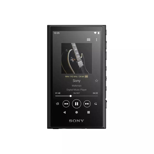 (Open Box Condition) Sony NW-A306 Walkman Hi-Res Portable Digital Music Player with Android 12.0, 3.6" Touch Screen, S-Master Hx, DSEE-Hx, Wi-Fi & Bluetooth and USB Type-C (32GB) (Black) (90 Days Warranty)