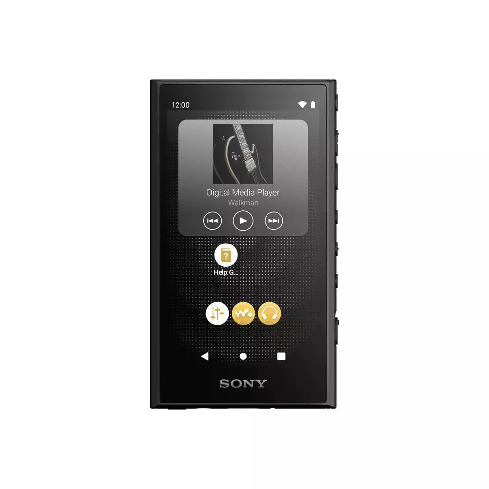 (Open Box Condition) Sony NW-A306 Walkman Hi-Res Portable Digital Music Player with Android 12.0, 3.6" Touch Screen, S-Master Hx, DSEE-Hx, Wi-Fi & Bluetooth and USB Type-C (32GB) (Black) (90 Days Warranty)
