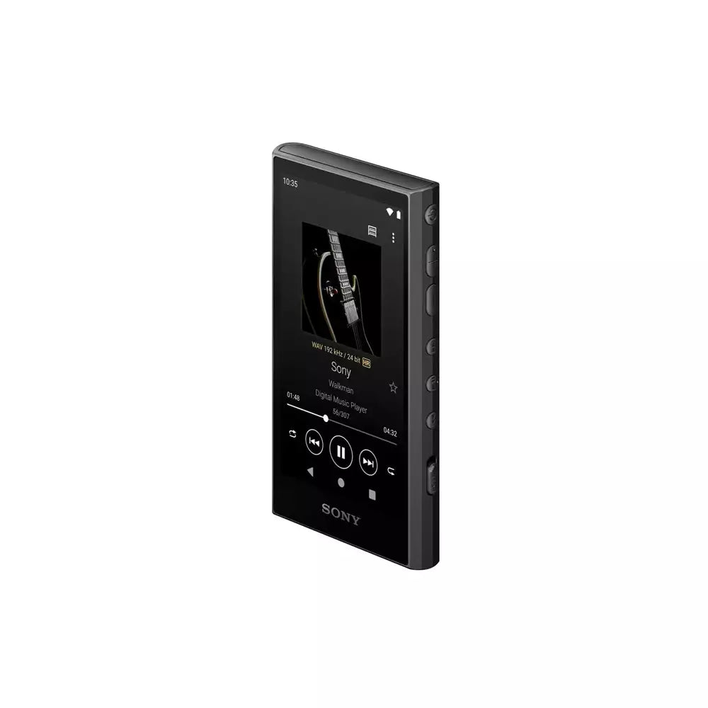 (Open Box Condition) Sony NW-A306 Walkman Hi-Res Portable Digital Music Player with Android 12.0, 3.6" Touch Screen, S-Master Hx, DSEE-Hx, Wi-Fi & Bluetooth and USB Type-C (32GB) (Black) (90 Days Warranty)