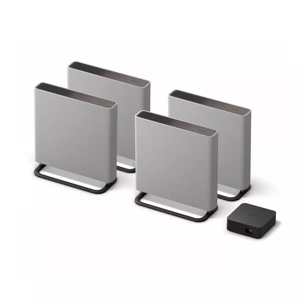 (Open Box) Sony Bravia Theatre Quad Wireless Multi Dimensional Surround Sound (IMAX, Dolby Atmos, DTSx, 360 RA, Voice Zoom3, 8K/4K HDR) (Grey) (9 Months Warranty)
