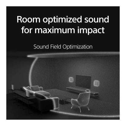 (Open Box) Sony Bravia Theatre Quad Wireless Multi Dimensional Surround Sound (IMAX, Dolby Atmos, DTSx, 360 RA, Voice Zoom3, 8K/4K HDR) (Grey) (9 Months Warranty)