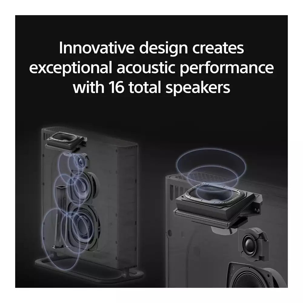 (Open Box) Sony Bravia Theatre Quad Wireless Multi Dimensional Surround Sound (IMAX, Dolby Atmos, DTSx, 360 RA, Voice Zoom3, 8K/4K HDR) (Grey) (9 Months Warranty)