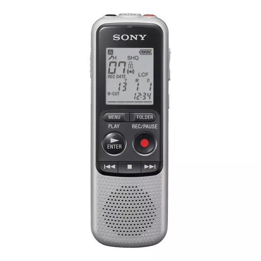 (Pre-Owned, Good) Sony ICD-BX132 Voice Recorder (4GB) (Silver) (60 Days Warranty)