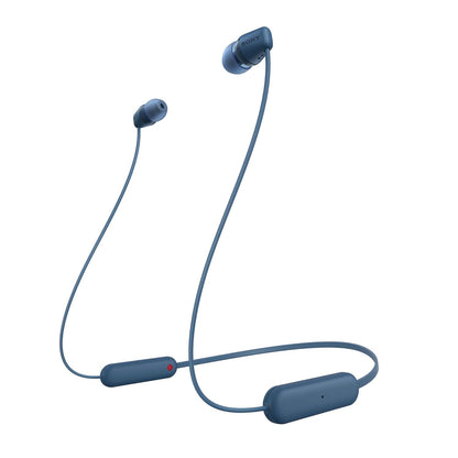 (Pre-Owned) Sony WI-C100 Neckband Bluetooth Earphones (90 Days Warranty)
