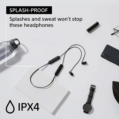 (Pre-Owned) Sony WI-C100 Neckband Bluetooth Earphones (90 Days Warranty)