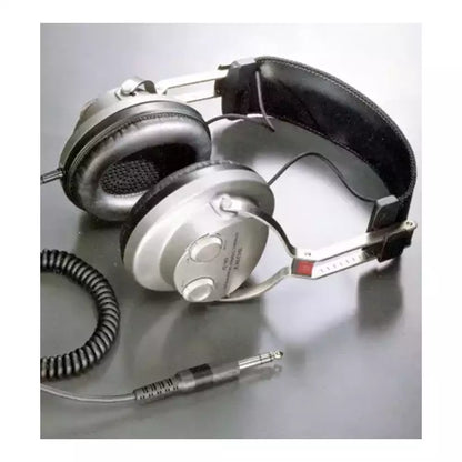 (Pre-Owned, Very Good) Sony DR-S7 Vintage Dynamic Headphones (1979) Tone/Volume Controls For Each Driver (Silver) (60 Days Warranty)