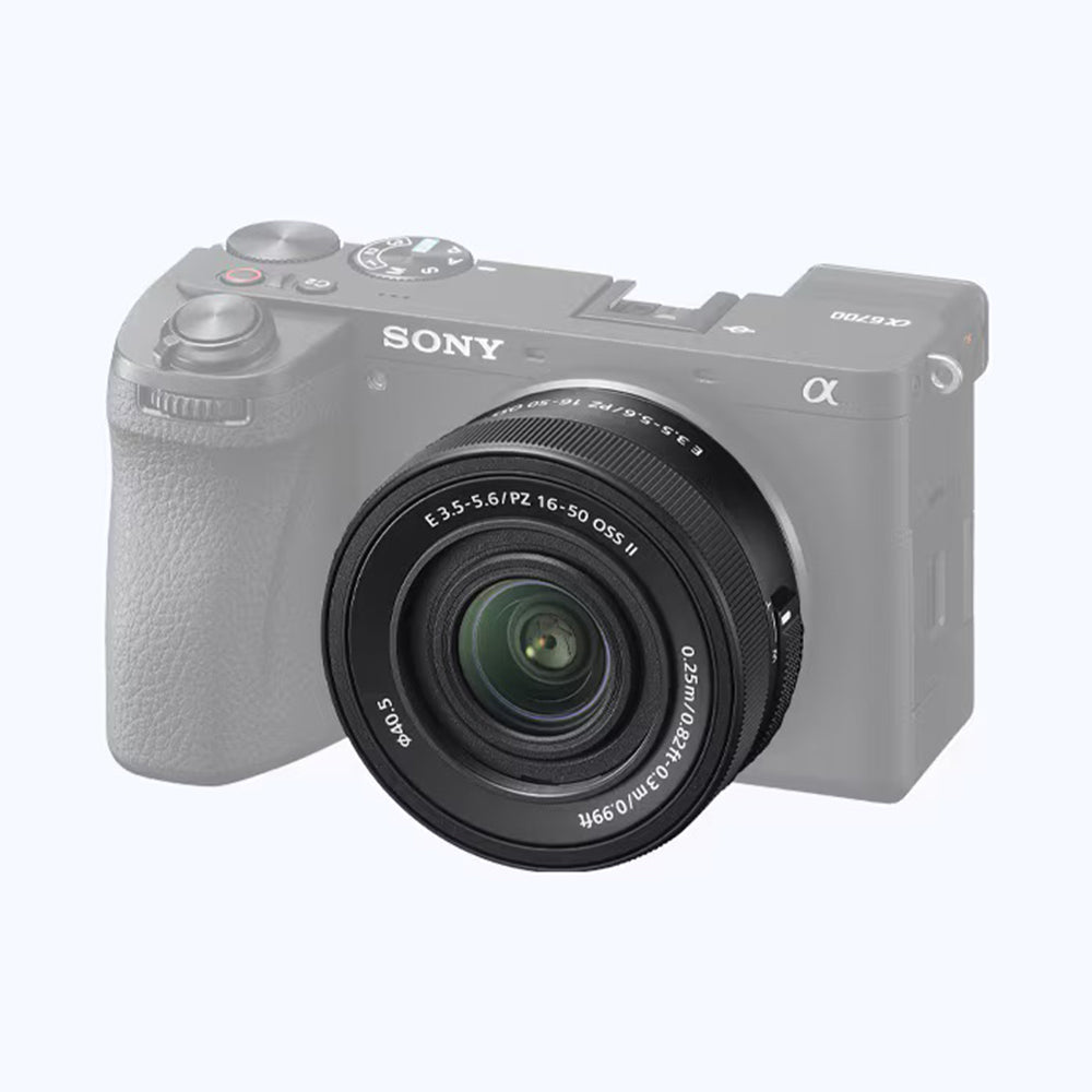 (Open Box Condition) Sony 16-50mm E-Mount APS-C Lens For Mirrorless Cameras (E PZ 16–50 mm F3.5–5.6 OSS II) (Black) (6 Months Warranty)