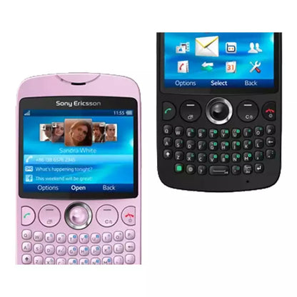 (Pre-Owned, Good) Sony Ericsson CK13 TXT Phone With Physical QWERTY Keyboard (Pink) (60 Days Warranty)