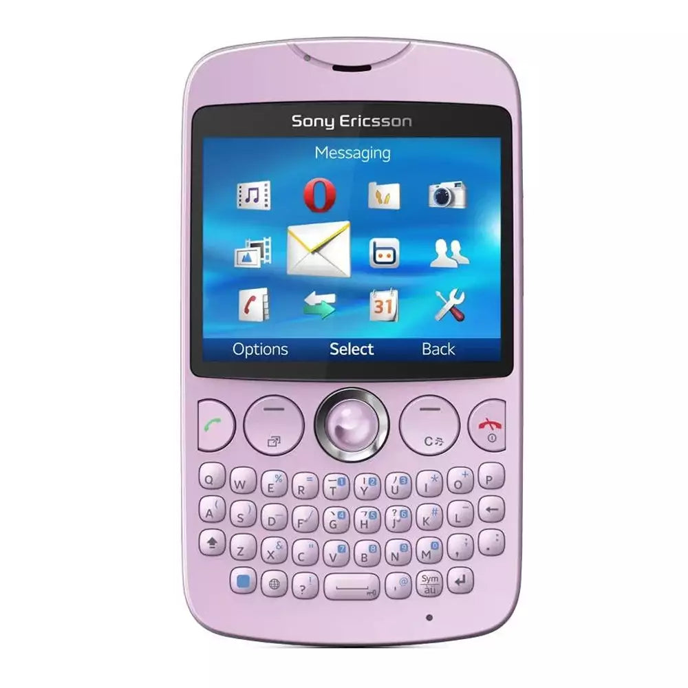 (Pre-Owned, Good) Sony Ericsson CK13 TXT Phone With Physical QWERTY Keyboard (Pink) (60 Days Warranty)