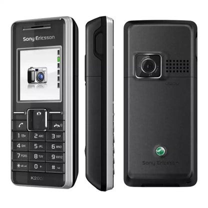 (Open Box) Sony K200i Camera Phone (Gray) (With Original Retail Box) (90 Days Warranty) + Sony Ericsson Earphones