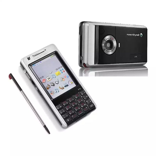 (Pre-Owned, Good) Sony Ericsson P1i (2007) Smartphone With 2.6" Touch Display and 3.2 MP Autofocus Camera (FM Radio) (Black)