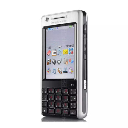 (Pre-Owned, Good) Sony Ericsson P1i (2007) Smartphone With 2.6" Touch Display and 3.2 MP Autofocus Camera (FM Radio) (Black)