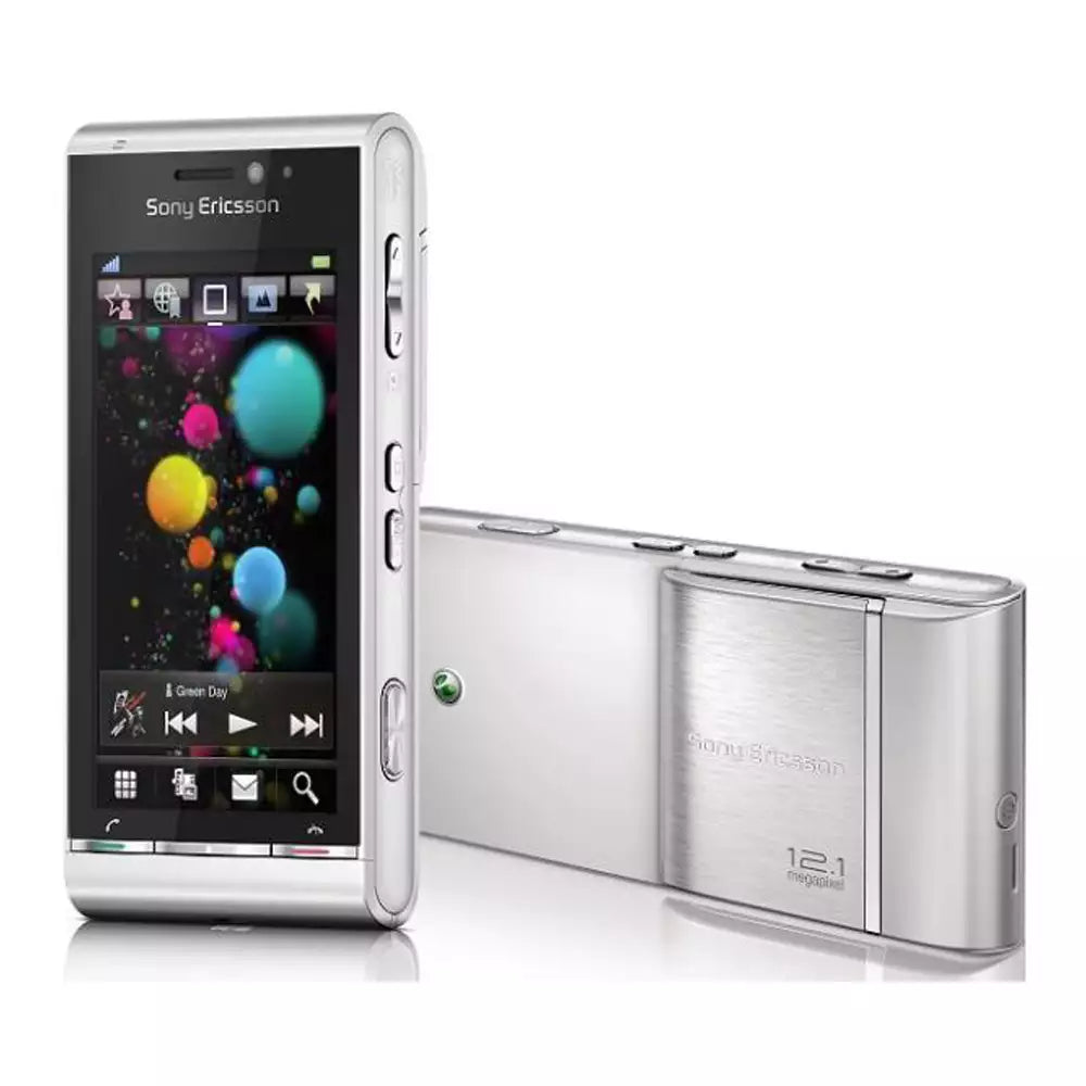 (Open Box Condition) Sony Ericsson Satio (Idou) 12MP Camera (Xenon + LED Flash) (FM Radio) (Silver) + Sony Ericsson Earphones (90 Days Warranty)