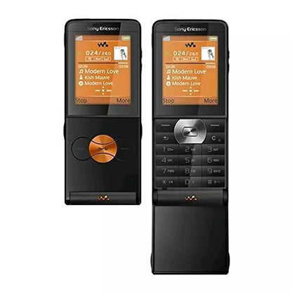 (Pre-Owned, Very Good) Sony Ericsson W350i Walkman Music Phone (Black and Orange) (512MB M2 Card) + (Sony Ericsson Earphones Adapter, Original Retail Box)
