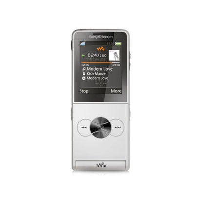 (Pre-Owned, Very Good) Sony Ericsson W350i Walkman Music Phone (With New White Housing) (White & Black) + Sony Ericsson Earphones (90 Days Warranty)