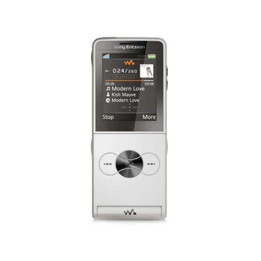 (Pre-Owned, Very Good) Sony Ericsson W350i Walkman Music Phone (With New White Housing) (White & Black) + Sony Ericsson Earphones (90 Days Warranty)