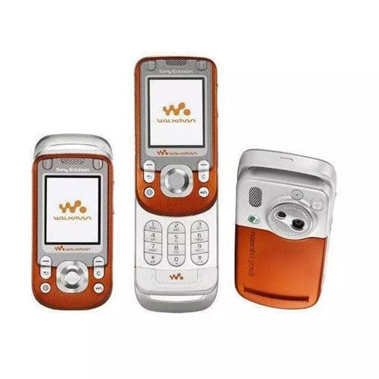 (Pre-Owned, Good) Sony Ericsson W550i Swivel Walkman Music Phone (Orange) + Sony Ericsson Earphones + Sony Ericsson CDS-65 Dock (90 Days Warranty)