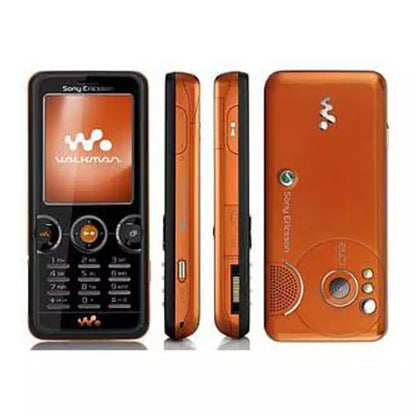 (Pre-Owned, Very Good) Sony Ericsson W610i Walkman Phone With 2MP AutoFocus Camera (Black & Orange) + Orginal Retail Box and Accessories (120 Days Warranty)