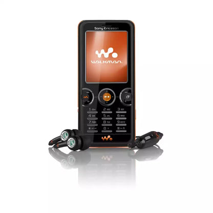 (Pre-Owned, Very Good) Sony Ericsson W610i Walkman Phone With 2MP AutoFocus Camera (Black & Orange) + Orginal Retail Box and Accessories (120 Days Warranty)