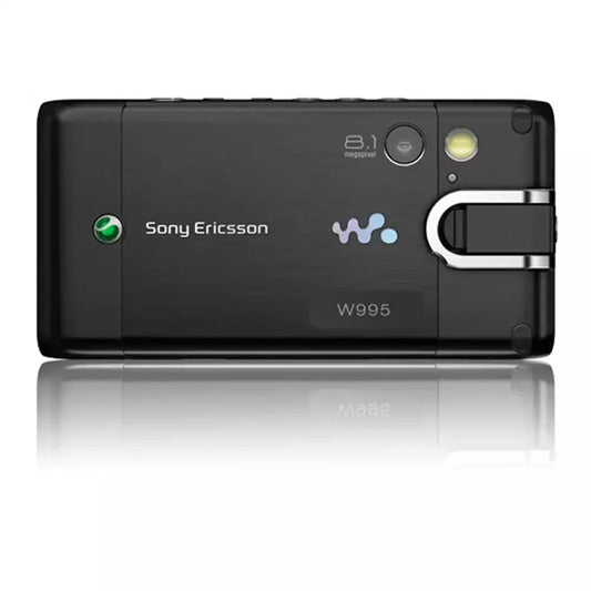(Open Box Condition) Sony Ericsson W995i Slider Walkman Phone with Music Keys and 8.1MP Camera (Black) (With New Housing) (90 Days Warranty)