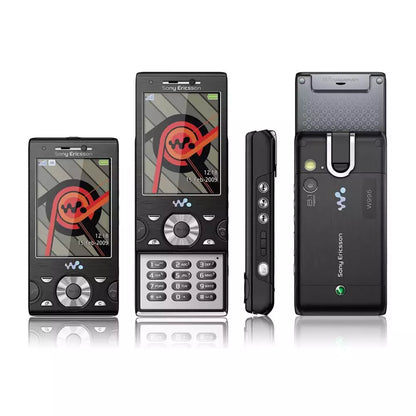 (Open Box Condition) Sony Ericsson W995i Slider Walkman Phone with Music Keys and 8.1MP Camera (Black) (With New Housing) (90 Days Warranty) + Sony Ericsson In Ear Earphones