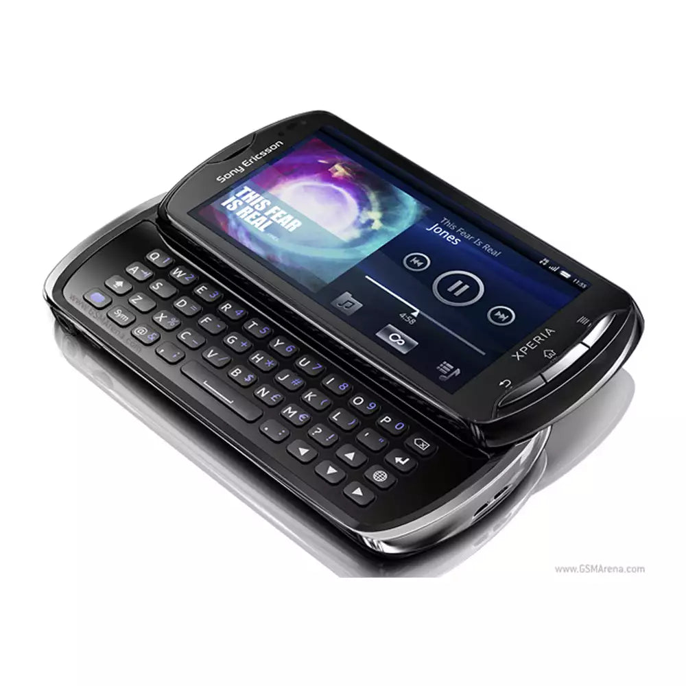 (Pre-Owned, Good) Sony Ericsson Xperia Pro MK16i With 8MP Auto Focus Camera, Slide-Out QWERTY Keyboard (Black) (45 Days Warranty)