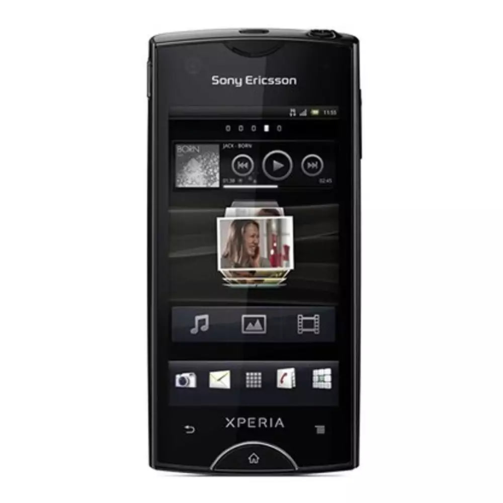 (Open Box Condition) Sony Ericsson Xperia Ray Android Smartphone With 8MP Camera (Black) (With New Back Panel) (90 Days Warranty)