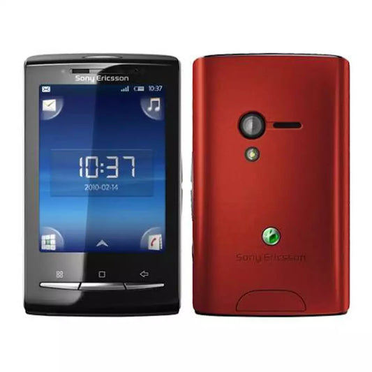 (Pre-Owned, Good) Sony Ericsson Xperia X10 Mini Ultra Compact Android Smartphone With 5MP Camera (Black & Red) (90 Days Warranty) (SIM Card Does Not Work On This Device!)