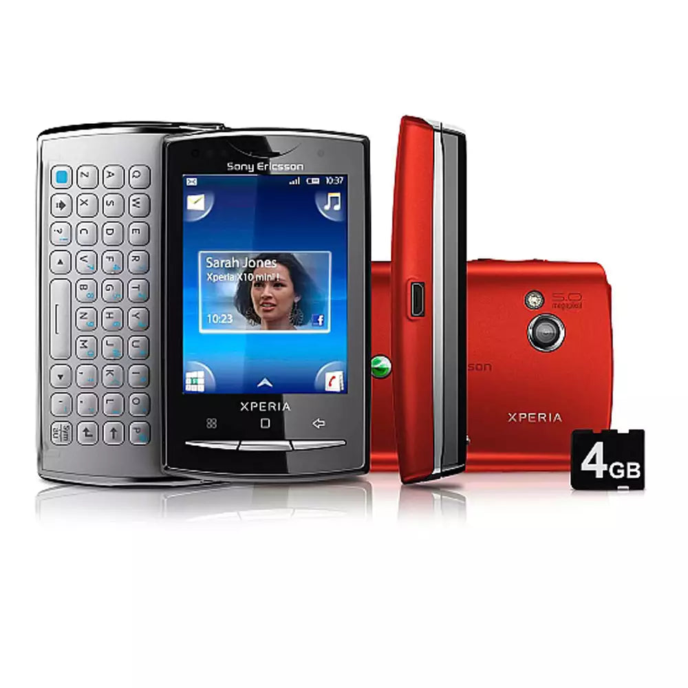(Open Box Condition) Sony Ericsson Xperia X10 Mini Pro Ultra Compact Android Smartphone With Slide-Out QWERTY Keyboard (90 Days Warranty)