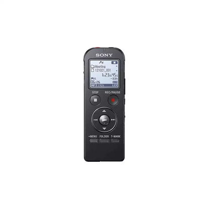 (Pre-Owned, Very Good) Sony ICD-UX533F Digital Voice Recorder, MP3 Player, FM Radio (4GB) (Black) (60 Days Warranty)