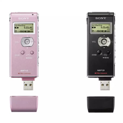 (Pre-Owned, Very Good) Sony ICD-UX91F Digital Voice Recorder, MP3 Player, FM Radio (2GB) (Black) (60 Days Warranty)