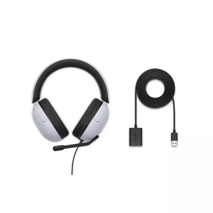 (Open Box Condition) Sony INZONE H3 MDR-G300 Wired Gaming Headset with 360 Spatial Sound (White) (6 Months Warranty)