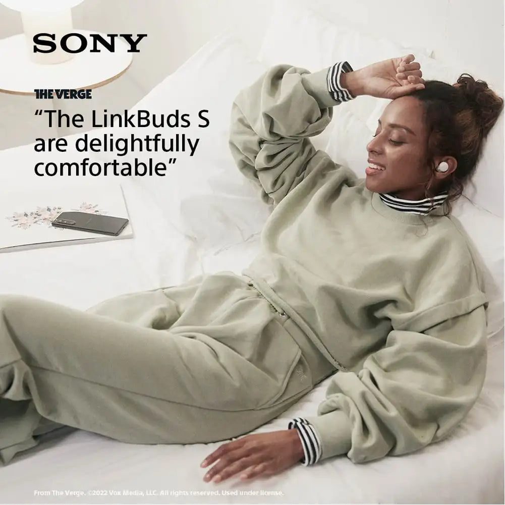 (Pre-Owned, Very Good) Sony LinkBuds S WF-LS900N Truly Wireless Noise Cancellation Earbuds Hi-Res Audio and  Multipoint and Crystal Clear Calling Ultralight Weight Battery 20Hrs IPX4 (Black) (45 Days Warranty)