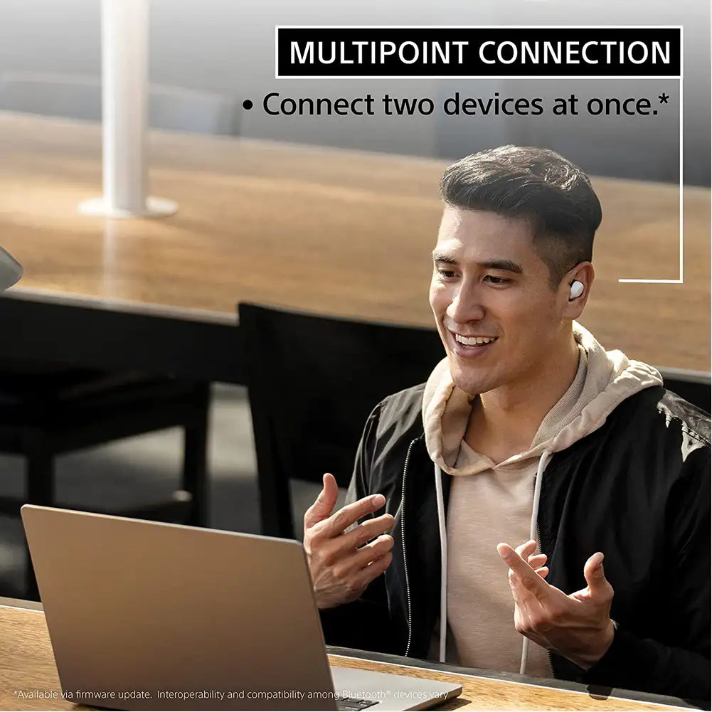 (Pre-Owned, Very Good) Sony LinkBuds S WF-LS900N Truly Wireless Noise Cancellation Earbuds Hi-Res Audio and  Multipoint and Crystal Clear Calling Ultralight Weight Battery 20Hrs IPX4 (Black) (45 Days Warranty)