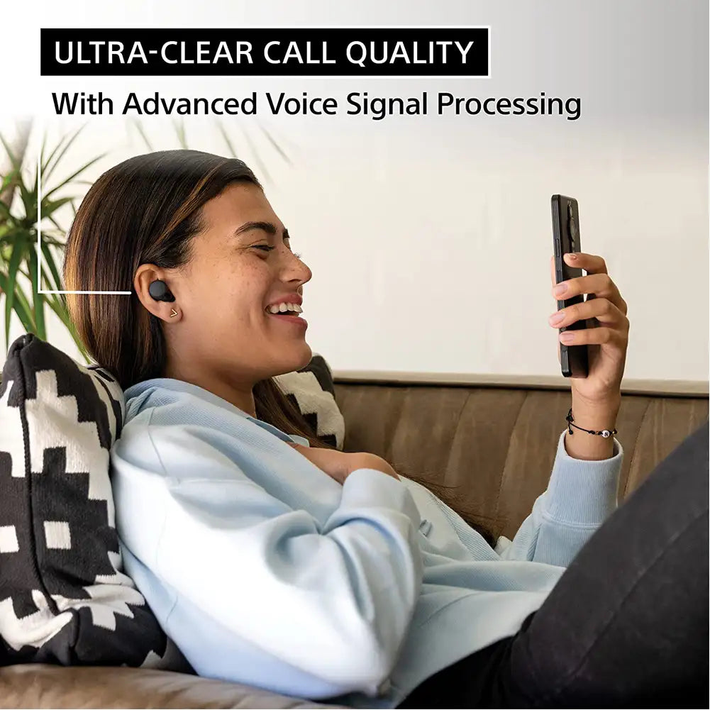 (Pre-Owned, Very Good) Sony LinkBuds S WF-LS900N Truly Wireless Noise Cancellation Earbuds Hi-Res Audio and  Multipoint and Crystal Clear Calling Ultralight Weight Battery 20Hrs IPX4 (Black) (45 Days Warranty)