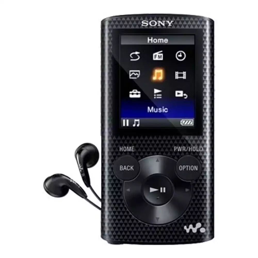 (Pre-Owned, Good) Sony Walkman NWZ-E373 Portable Music Player (FM Radio) (4GB) (Black) (60 Days Warranty)