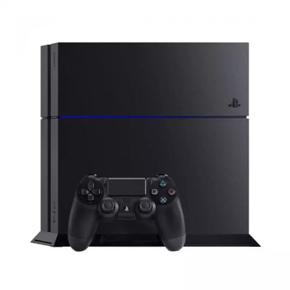 (Pre-Owned, Excellent) Sony PlayStation 4 (PS4) 500GB (Regular Version - 1205a) Gaming Console (Black) + 4 Game Discs (90 Days Warranty)