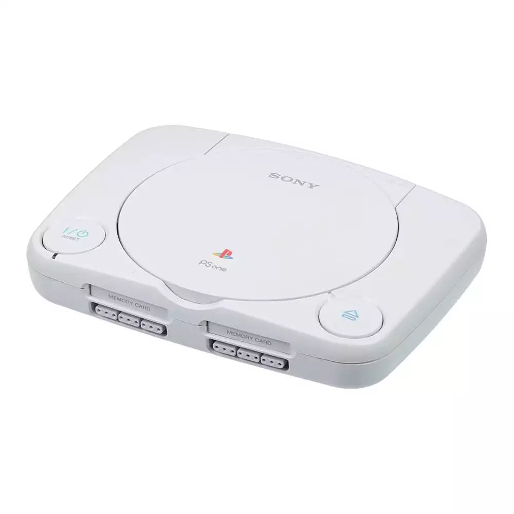 (Open Box Condition) Sony PS One (PS1) Gaming Console With Original Retail Box (Gray) (90 Days Warranty) + Bugriders Game Disc