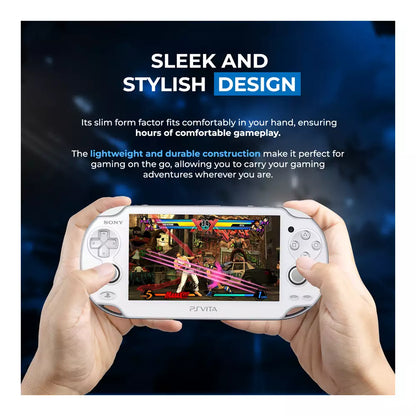 (Pre-Owned, Good) Sony PS Vita 1000 With 5" OLED Display, Rear Touch Pad, Motion Sensors (Black) + Bose IE Earphones (60 Days Warranty)