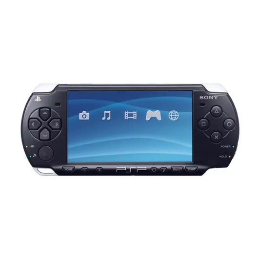(Open Box Condition) Sony PlayStation Portable (PSP 2000) 2004 + 128GB Memory Card With 70+ Premium Games + 2 Battery Packs + Samsung Earphones (6 Months Warranty)