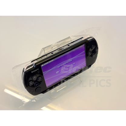 (Open Box Condition) Sony PlayStation Portable (PSP 3000) 3004 + 128GB Memory Card With 70+ Premium Games + 2 Battery Packs + Bose Earphones (Gold, Vivid Blue, White) (6 Months Warranty) (Special Edition)