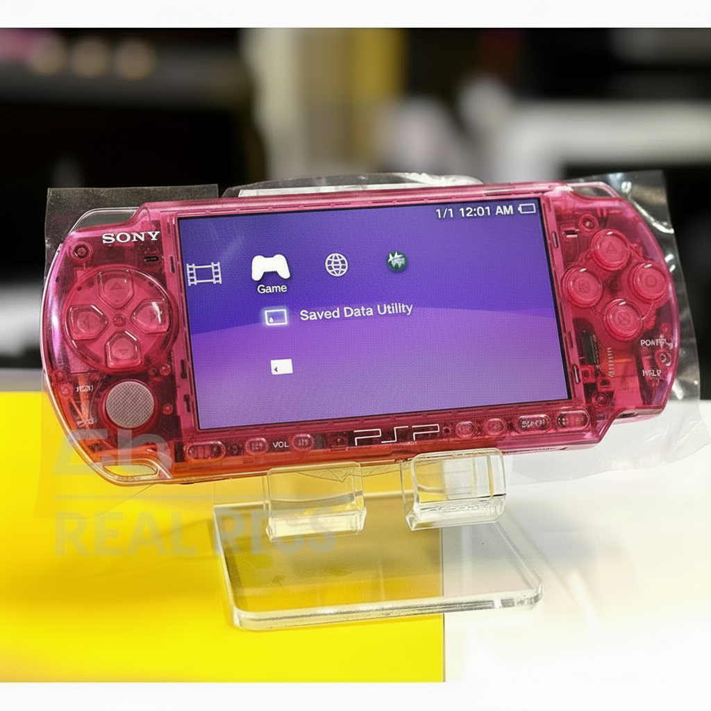 (Open Box Condition) Sony PlayStation Portable (PSP 3000) 3004 + 128GB Memory Card With 80+ Premium Games + 2 Battery Packs + Sony In Ear Earphones (6 Months Warranty) (Special Edition)
