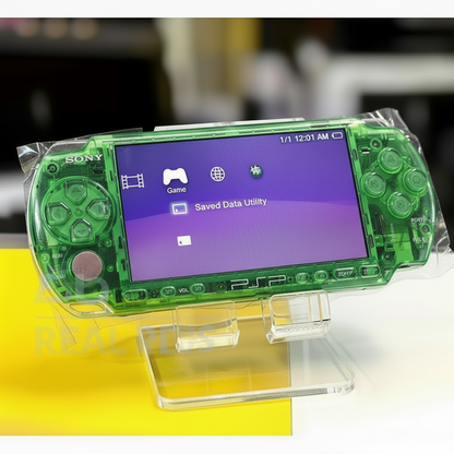 (Open Box Condition) Sony PlayStation Portable (PSP 3000) 3004 + 128GB Memory Card With 80+ Premium Games + 2 Battery Packs + Sony In Ear Earphones (6 Months Warranty) (Special Edition)