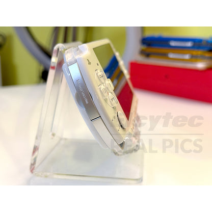 (Open Box Condition) Sony PlayStation Portable (PSP 3000) 3004 + 128GB Memory Card With 70+ Premium Games + 2 Battery Packs + Bose Earphones (Gold, Vivid Blue, White) (6 Months Warranty) (Special Edition)