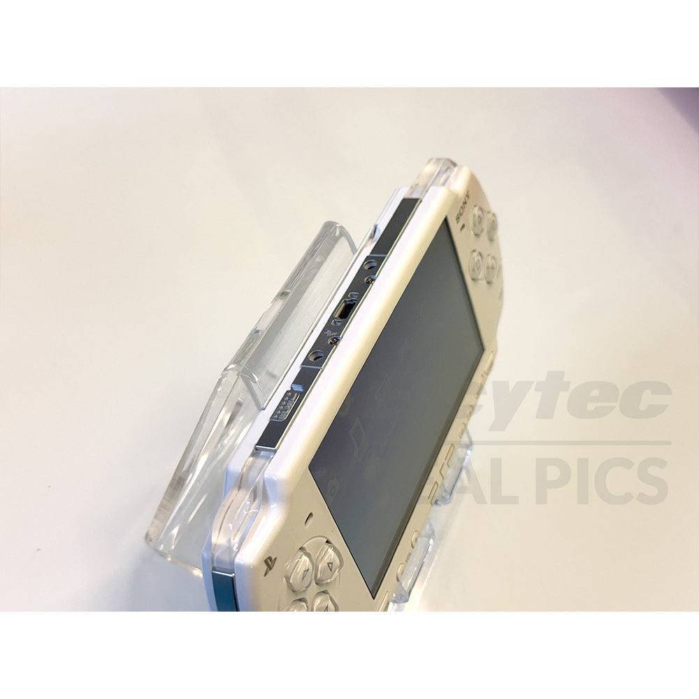 (Open Box Condition) Sony PlayStation Portable (PSP 3000) 3004 + 128GB Memory Card With 70+ Premium Games + 2 Battery Packs + Bose Earphones (Gold, Vivid Blue, White) (6 Months Warranty) (Special Edition)