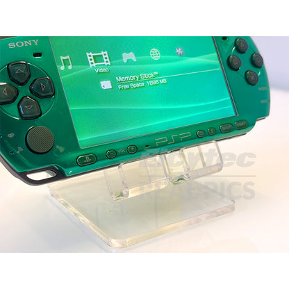 (Open Box Condition) Sony PlayStation Portable (PSP 3000) 3004 + 128GB Memory Card With 70+ Premium Games + 2 Battery Packs + Bose Earphones (Gold, Vivid Blue, White) (6 Months Warranty) (Special Edition)