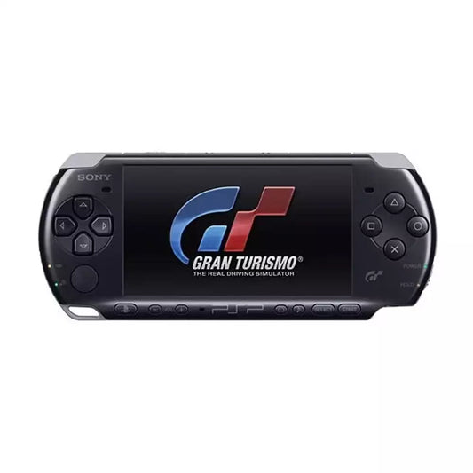 (Pre-Owned, Very Good) Sony PlayStation Portable (PSP) 3000 Series Grand Tourismo Edition (Black, 128GB Card) (With 70+ Games) (120 Days Warranty) + Apple EarPods + 2 Battery Packs
